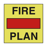 FIRE SAFETY CONTROL PLAN SIGN - PVC Safety Signs