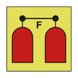 FOAM RELEASE STATION SIGN - PVC Safety Signs