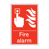 Fire Alarm Sign - PVC Safety Signs