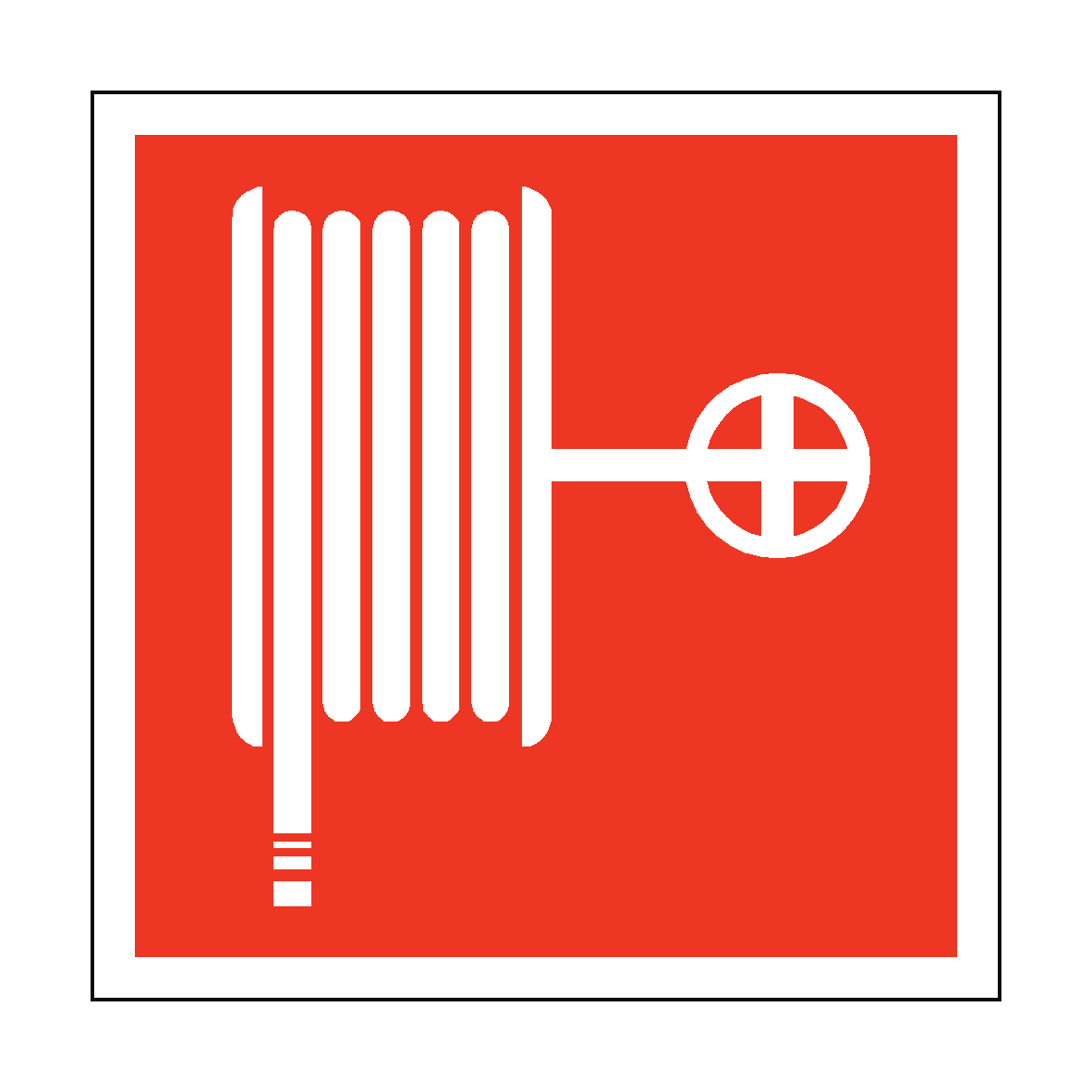 Fire Hose Safety Sign Plastic Tags Fire Hose 3 Safety Sign