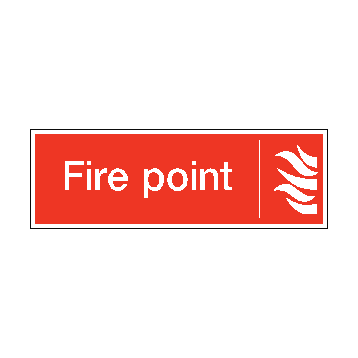 Fire Point Safety Sign | PVC Safety Signs