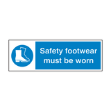 Safety Footwear Sign - PVC Safety Signs