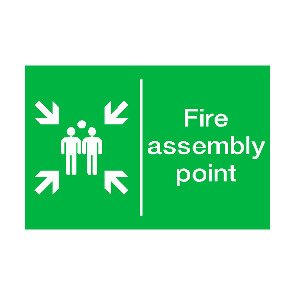 General Fire Assembly Point Sign - PVC Safety Signs