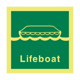 Lifeboat IMO Safety Sign - PVC Safety Signs