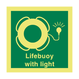 Lifebuoy Light Safety Sign - PVC Safety Signs