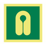 Lifejacket Symbol Safety Sign - PVC Safety Signs