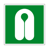 Life Jacket Symbol Sign - PVC Safety Signs
