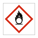 Oxidising COSHH Sign - PVC Safety Signs