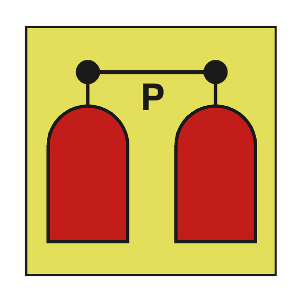 POWDER RELEASE STATION SIGN - PVC Safety Signs