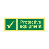 Protective Equipment IMO Sign - PVC Safety Signs