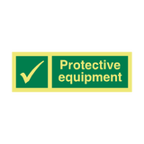 Protective Equipment IMO Sign - PVC Safety Signs