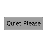 Quiet Please Door Sign - PVC Safety Signs