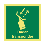 Radar Transponder Sign - PVC Safety Signs