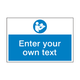 Refer To Instructions Custom Safety Sign - PVC Safety Signs