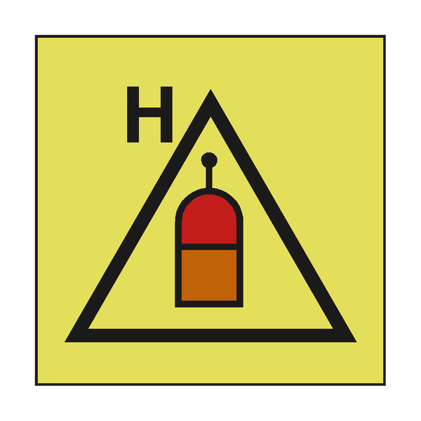 REMOTE RELEASE STATION FOR HALON EQUIV - PVC Safety Signs