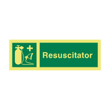 Resuscitator IMO Sign - PVC Safety Signs