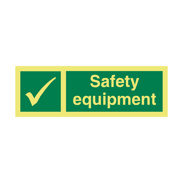 Safety Equipment IMO Sign - PVC Safety Signs