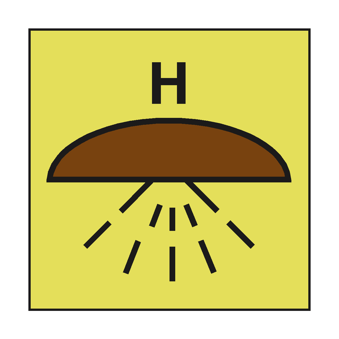 SPACE PROTECTED FIXED HALON SYSTEM | PVC Safety Signs