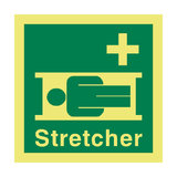 Stretcher IMO Safety Sign - PVC Safety Signs