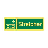 Stretcher Safety Sign - PVC Safety Signs