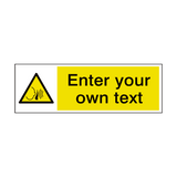 Sudden Loud Noise Custom Sign - PVC Safety Signs