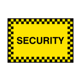 General Security Sign - PVC Safety Signs