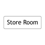 Store Room Door Sign - PVC Safety Signs