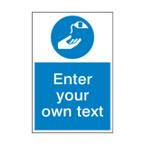 Use Barrier Cream Custom Mandatory Sign - PVC Safety Signs