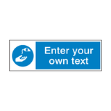 Use Barrier Cream Custom Sign - PVC Safety Signs