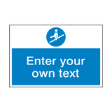 Use Handrail Custom Safety Sign - PVC Safety Signs