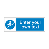 Use Handrail Custom Sign - PVC Safety Signs