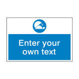 Use Saw Guard Custom Safety Sign - PVC Safety Signs