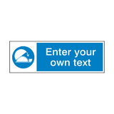 Use Saw Guard Custom Sign - PVC Safety Signs