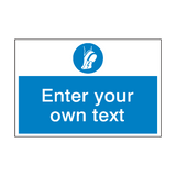 Wear Anti Static Footwear Custom Safety Sign - PVC Safety Signs