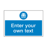 Wear Hi Viz Custom Safety Sign - PVC Safety Signs