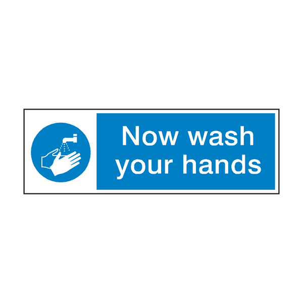 Wash Your Hands Sign - PVC Safety Signs