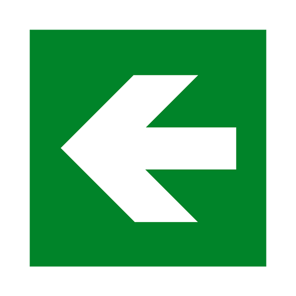 Arrow Left Sign - PVC Safety Signs