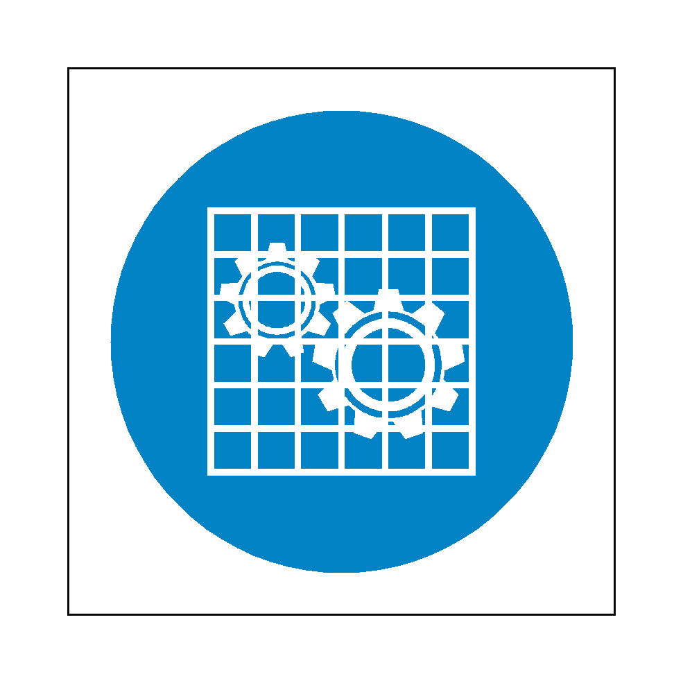 Check Guard Symbol Sign | PVC Safety Signs