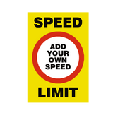 Custom Mph Speed Limit Sign - PVC Safety Signs