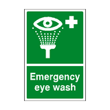 Eyewash Sign - PVC Safety Signs