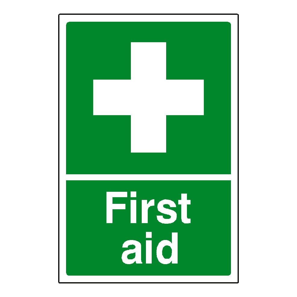 First Aid Sign | PVC Safety Signs