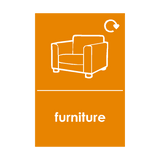Furniture Waste Sign - PVC Safety Signs