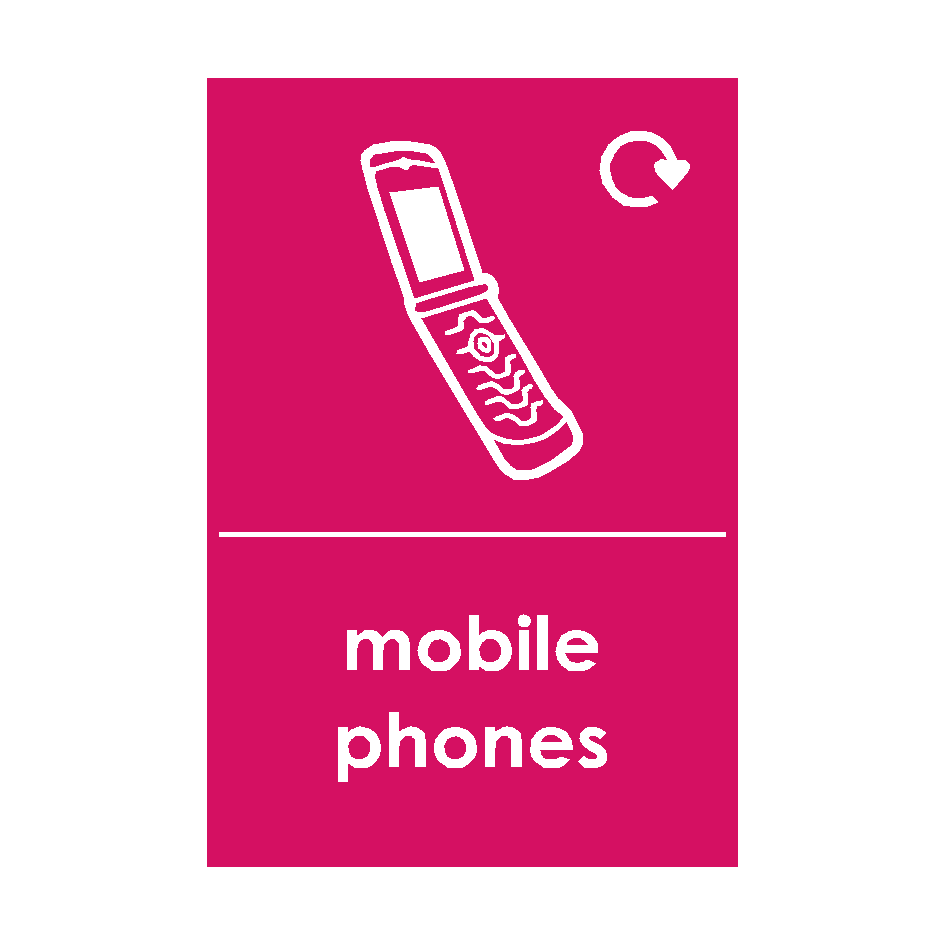 Phone Collection Point Sign Mobile Phone Waste Sign | PVC Safety Signs