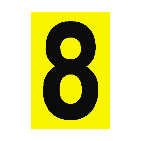 Running Man Left Sign | PVCSafetySigns | from £0.99