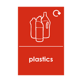 Plastic Waste Recycling Signs - PVC Safety Signs