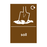 Soil Waste Sign - PVC Safety Signs